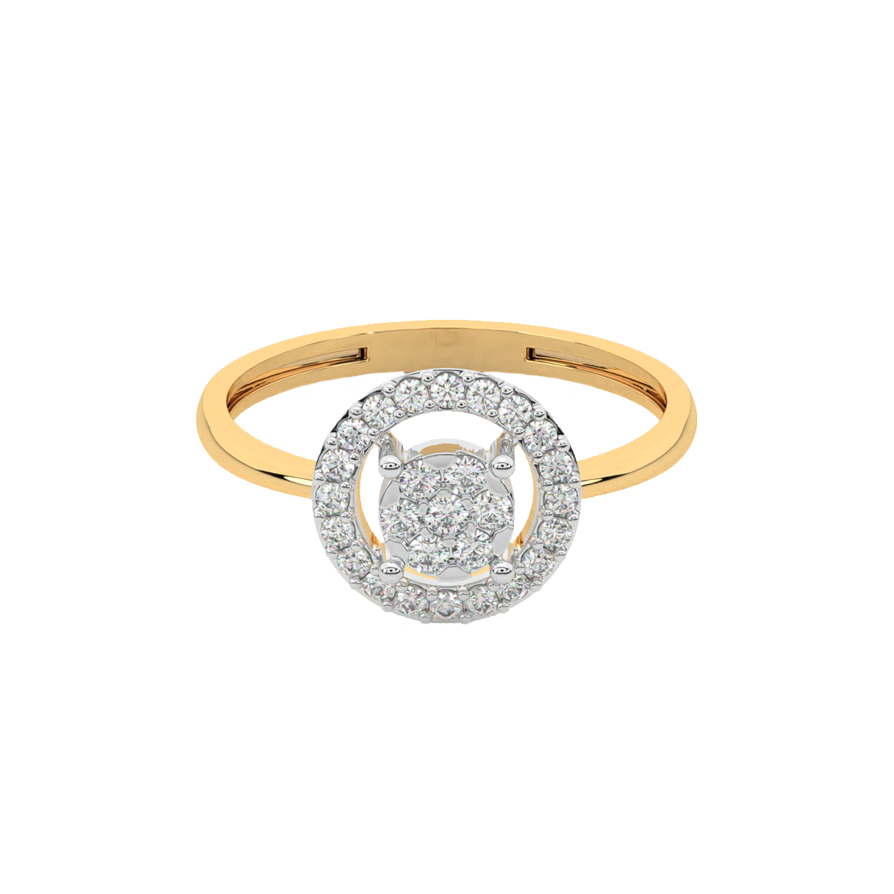 Chaim Diamond Cocktail Ring